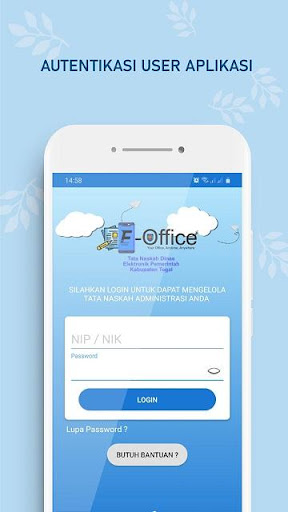 Android application E-Office Kab. Tegal screenshort