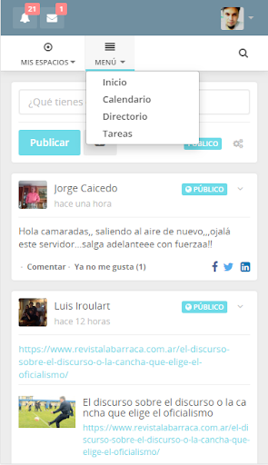 Android application Facepopular screenshort