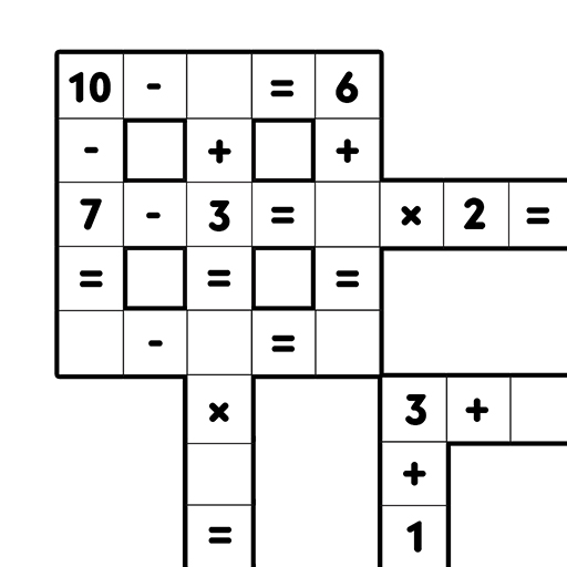 Math Crossword — Number puzzle Logo