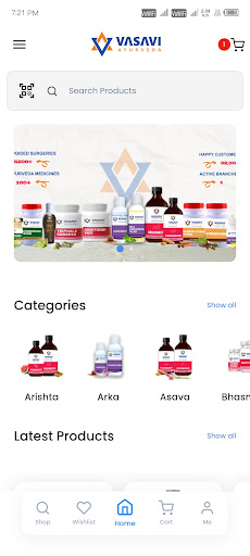 Vasavi Ayurveda Screen 2