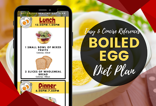 Boiled Egg Healthy Diet Plan Screen 2