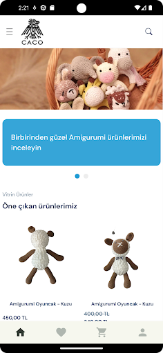 Android application GROUP CACO screenshort