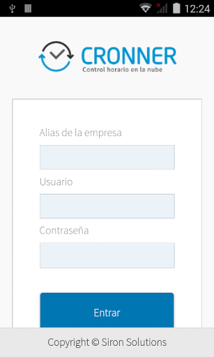 Android application Cronner screenshort