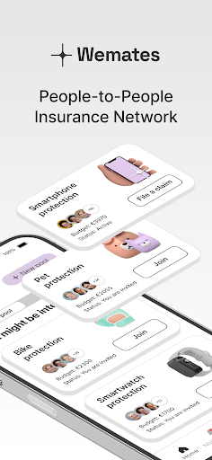 Android application Wemates screenshort