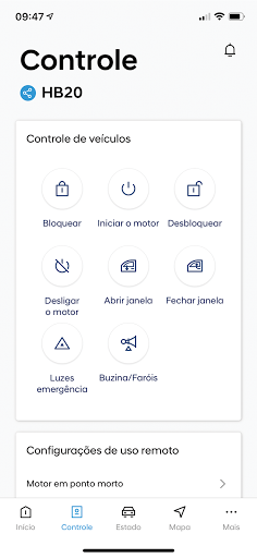 Hyundai Bluelink Screen 2