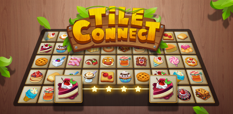 Tile Connect - Free Tile Puzzle & Match Brain Game