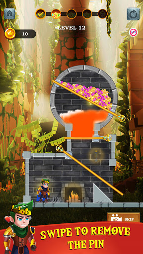 Android application Pin Pull: Rescue Hero screenshort