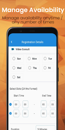 Doctor App - Contact Doctor - Screen 3