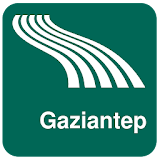 Gaziantep Map offline icon