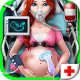 Pregnant Emergency Surgery icon