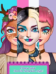 Face Paint Party - Social Star - Screenshot 2