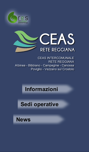Android application CEAS Rete Reggiana screenshort