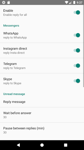 Auto Reply bot - reply to mess