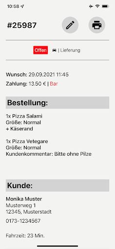 foodsta Screen 3