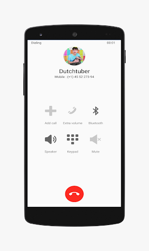 Dutchtuber Call Video and Chat Screen 2