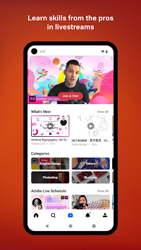 Screenshot of Behance - Creative Portfolios