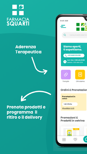 Android application Farmacia Squarti screenshort