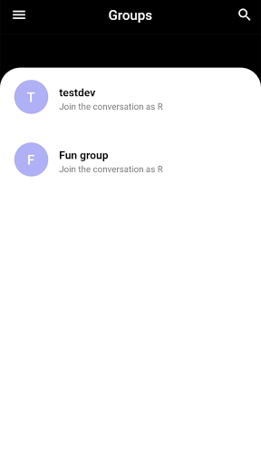 TBH Social - Anon Group Chat Screen 3