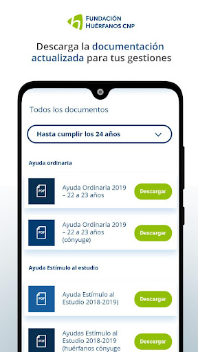 Fundación Huérfanos CNP Screen 3