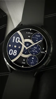 Sea Blue Circle For Wear OS