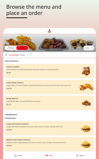 App screenshot