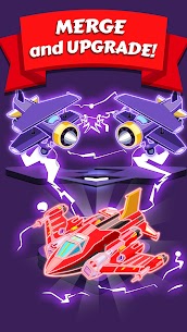 Merge Planes Neon Game Idle MOD APK (Unlimited Money) Download 10