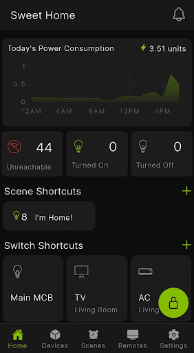 Android application EASY IOT screenshort