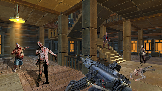 Zombie Hunter Zombie Shooting games MOD APK (GOD MODE) 2