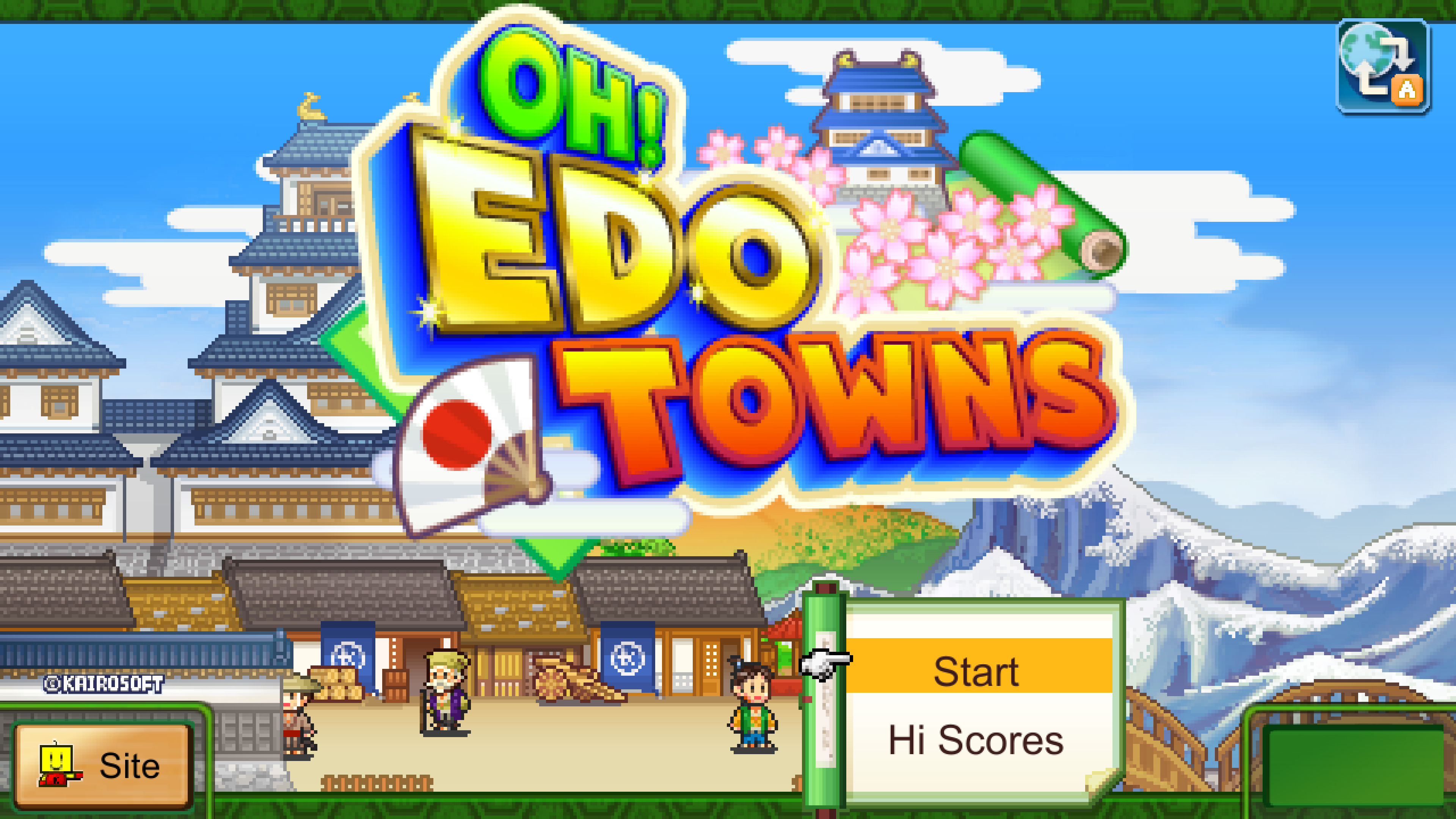 Android application Oh!Edo Towns screenshort