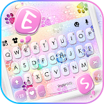 Color Raindrop Paws Keyboard Background Apk