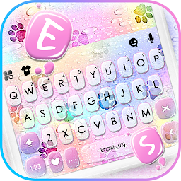 Color Raindrop Paws Theme