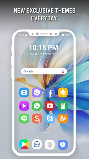Android application Theme For Huawei Mate X3 screenshort