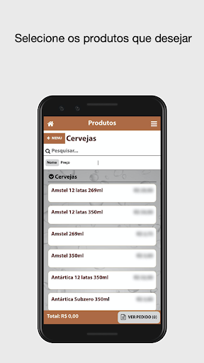 Distribuidora Mantena Beer Screen 2