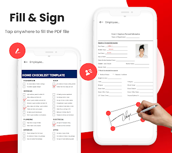 Fill & Sign PDF Form,Signature