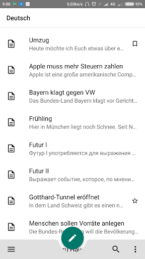 Anteprima dell'app