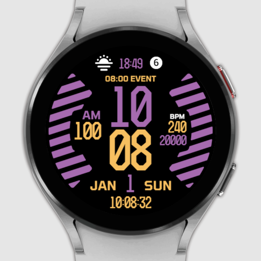 IWF Digital Pro III watch face logo