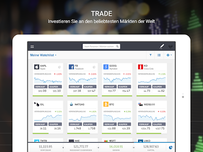 eToro: Social-Trading Screenshot