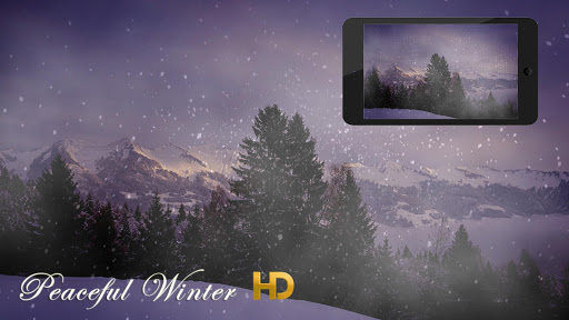 Android application Peaceful Winter HD screenshort