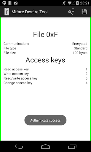 MIFARE DESFire EV1 NFC Tool