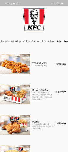 Yaadman Online Delivery Screen 2