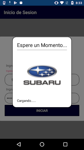 Android application Testdrive Inchcape screenshort