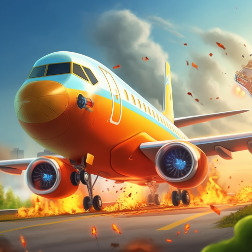 Sling Plane 3D - Sky Crash Jet logo