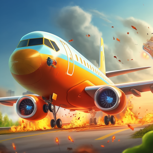 Sling Plane 3D - Sky Crash Jet  Icon