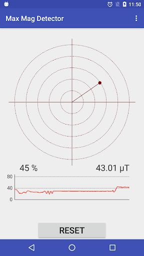 Max Magnetic Field Detector Screen 2