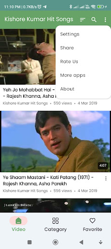 Kishore Kumar Hit Songs Screen 3
