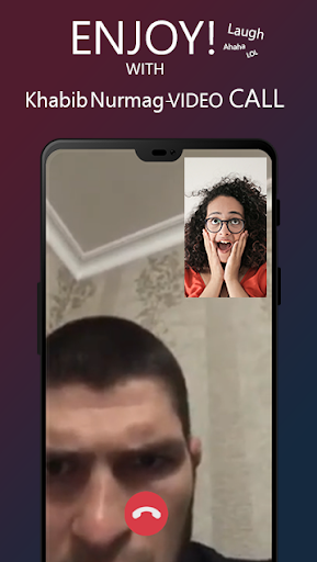 Khabib Fake Chat &Video Call Screen 2