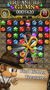 Treasure Gems - Match 3 Puzzle