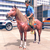 Horse Chase: Police Game Thief icon
