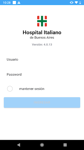 Android application Hospital Italiano - Intranet screenshort