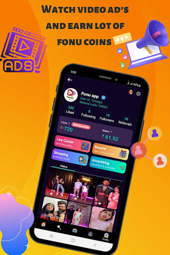 Whoot king : A social network Screen 2